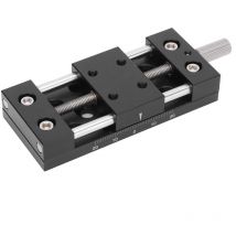 Lycxames - Getriebeschiebetisch, SP40A DB35 X-Achsen-Schiebetisch, elektrischer Linearbewegungsschienentisch, bewegliche Plattform, manueller Knopf