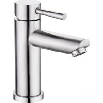 Lycxames - Grifo para lavabo moderno con diseño en metal de alta calidad, ahorro de agua, regulable en frío y calor, para inodoro y baño
