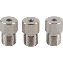 Lycxames - Holzbearbeitungs-Bohrfutter-Adapter, 3-teilig, 5-mm-Bohraufsatz für präzises manuelles Schneiden, Holzbearbeitungswerkzeug-Zubehör