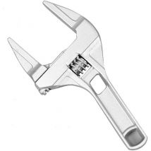 Langray - Llave ajustable de gran apertura, llave de baño, llaves de boca ancha, llave de aleación de aluminio de 16-68 mm, llaves de varilla