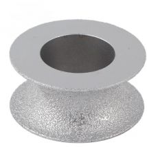 Minkurow - Schleifscheibe, 7,3 cm, gelötete Diamant-Schleifscheibe, konkave Schleifscheibe, Schleifscheibe zum Polieren von Stein, Keramik, Glas,