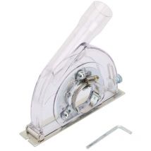 Aiducho - lycxames Schneidstaubschutz, Schleifer-Schutzhaube 125 Schleiferschutz 125 mm Schleifer-Saugschutz für 100/125/150 mm Winkelschleifer und