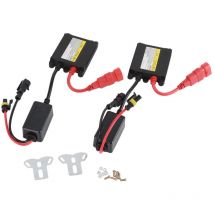 Lycxames - Universal-Vorschaltgerät-Set, Xenon-DC-HID-Ersatzreaktor, 12 v, 55 w, 2 Stück, alle Serien für H1, H3, H7, H8, H9, H11 9005 9006,