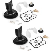 Lycxames - Vergaser-Reparatursatz – 2 Sets für Yamaha Tdm 850/Tdm 850n/Xtz 750h/Xtz 750r – Unverzichtbar für die Vergaserreparatur – Vergaserzubehör,