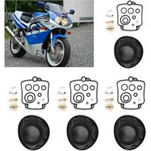 Vergaser-Umbausatz, 4 Sätze Motorrad-Vergaser-Reparatursatz Wartungsteile Für Suzuki Gsx-R 750/750w - Lycxames