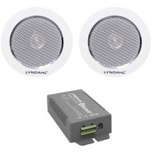 2202lyncs2am2 Set De Haut-parleurs 2 Voies À Encastrer 8 Ω Blanc 1 Set D338652 - Lyndahl