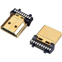 Lyndahl – LKHDMICON19 – Connecteur HDMI mâle 19 pôles – Composant électronique, Tension électrique, Intensité courant