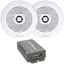 Lyncs180ips2 Set De Haut-parleurs 2 Voies À Encastrer 120 W 4 Ω Blanc 1 Set D338682 - Lyndahl