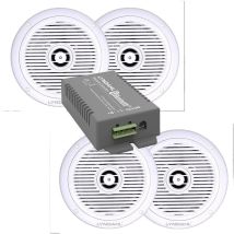 Lyndahl Lyncs180ips4 Set De Haut-parleurs 2 Voies À Encastrer 120 W 4 Ω Blanc 1 Set D338642