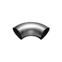 Lyonerbogen Zink natur 90° Durchmesser 80mm
