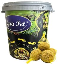 100 Stk. Lyra Pet Meisenknödel Mit Netz À 90 G = 9 Kg In 30 L Tonne