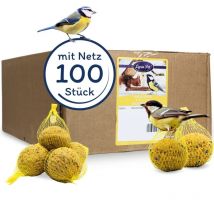 100 Stk. Lyra Pet Ganzjahresknödel mit Netz à 90 g = 9 kg