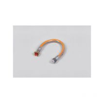 Lyre inox butane propane - E. bouteille - M20x150 - 0.35 m - Validité 20 ans - HOME GAZ