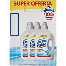 Detersivo igenizzante 36LAV X3 confezioni classico - Lysoform