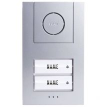 Modern-electronics Vistus ad alu 4020 s Vistus Citofono Cablato Kit completo Casa Bifamiliare Argento - M-e