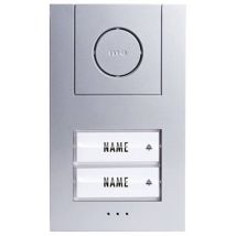 Modern-electronics Vistus Ad Alu 4020 S Vistus Citofono Cablato Kit Completo Casa Bifamiliare Argento - M-e
