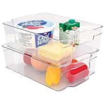 Organisateur réfrigérateur 6L – 31,5 x 21,5 x 9 cm – PET 100% recyclable – Pièce détachée pour réfrigérateur incluse – Mhome