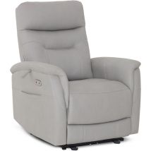 Mcombo - m Relaxsessel mit Liegefunktion, Fernsehsessel Elektrisch Verstellbar, tv Sessel, Recliner Chair, usb & Seitentasche, Sessel Wohnzimmer