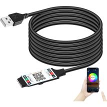M Mini-bluetooth-rgb-controller, 5v Usb-led-lichtsteuerung, Für 2835 5050 Cob Rgb-lichtleisten
