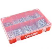 Machine Screws & Nuts Steel Metric Pan bzp Kit - Kennedy