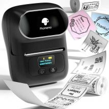 M110 Tragbarer Etikettendrucker – Bluetooth-Thermoetikettendrucker, verwendet im Büro, Barcode, Kleinunternehmen, Geschäften, kompatibel mit Android