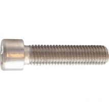 Qualfast - M5X30 Skt Head Cap Screw Fully Threaded bzp (GR-8.8)- you get 25