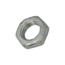M20 Galvanised Hexagon Thin Nut - Grade 4 - Din 439 Tapped Oversize