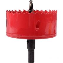 M42 hss Bi-Metal Hole Saw 100mm, Hole Saw for Iron, Aluminum, Wood, Drywall, Pipe, Plastic, Fiberboard - rwdiy ›Hand & Power Tools› Power Tool