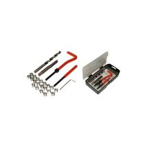 M6 - kit set helicoil ripristina riparazione ripara filetti rovinati - elicoidi