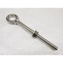 Securefix Direct - M6 Stainless Steel Eye Bolt with Shoulder (102MM Shank Marine Grade Rigging)