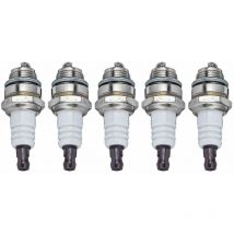 Boudech - M7 Twin Spark Plug Kit for 2-Stroke Engines - Compatible avec les tronçonneuses et débroussailleuses 25Cm