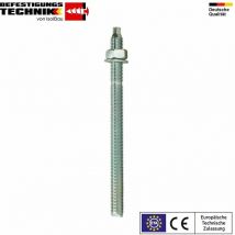 Isolbau - M8 M30 Verbundankerpatrone Ankerstangen eta, A4 Edelstahl Schwerlastanke Menge: 20 Stück Artikel: Ankerstange A4 (Edelstahl) Größe: M20 x