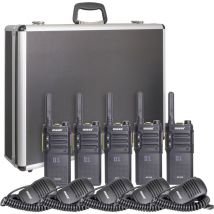 Maas Elektronik - Team-Set PT-375 KEP-360-K 150112 Talkie-walkie pmr jeu de 5 Y681093