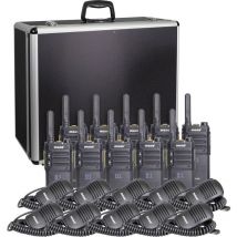 Maas Elektronik - Team-Set PT-375 KEP-360-K 150114 Talkie-walkie pmr jeu de 10 Y681023