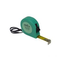 Fabrilamp - Maßband 2mx13mm grün mit Block, Magnetclip, Clip und Griff