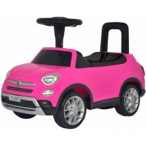 Macchina Cavalcabile per Bambini con Licenza Fiat 500X Rosa