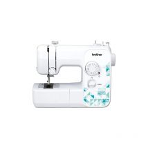 X17s-Macchina per cucire meccanica de, Bianco/Blu, 40 x 15 x 33 cm - Brother
