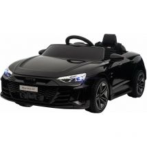 Macchina Elettrica per Bambini 12V con Licenza Audi E-Tron gt Nera
