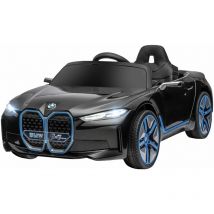 Macchina Elettrica per Bambini 12V con Licenza BMW I4 Nera