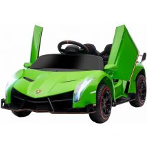 Lamborghini - Macchina Elettrica per Bambini 12V con Licenza Veneno Verde