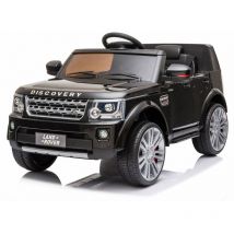 Land Rover - Macchina Elettrica per Bambini 12V con Licenza Discovery Nera