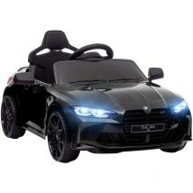Macchina Elettrica per Bambini Licenza BMW M4 con Telecomando Nero