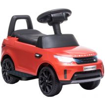 Macchina Elettrica per Bambini Licenza Land Rover Discovery 6V Velocità 3km/h Rosso