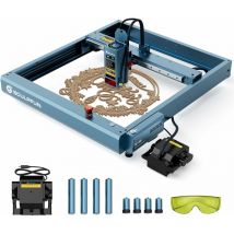 Macchina per incisione laser Sculpfun SF-A9 40W/20W con supporto pneumatico e piedini rialzati, messa a fuoco precisa, incisione ad alta velocità