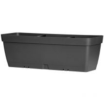 Artplast - Maceta 60 cm con reserva de agua antracita