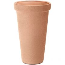 Led Leds - Prosperplast Maceta classic tower 42L., sin depósito, dimensiones (mm) 400x400x630, color Ladrillo