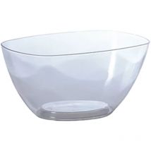 Maceta coubi orchid 1L., dimensiones19,8x13x10,2 cm, color Transparente