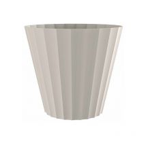 Plastiken - Maceta doric ø18x16cm crudo