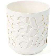 Lamela - Maceta duet 300 mCrema y Crema