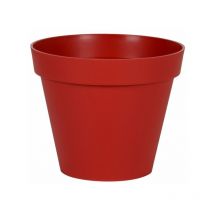 EDA - Maceta Plastico Diam.48 L.48 x H.40 Cm Rojo Rubí